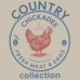 Chicken Stamp - Natural - Soft Style Chicken Stamp - Natural - Soft Style