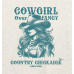 Cowgirl Fancy - Oatmeal - Blue Print - Softstyle Cowgirl Fancy - Oatmeal - Blue Print - Softstyle