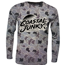 Coastal Junky - Gray Camo - Black Design - Performance Coastal Junky - Gray Camo - Black Design - Performance