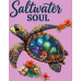 Glass Turtle - Heathered Orchid - Soft Style Glass Turtle - Heathered Orchid - Soft Style