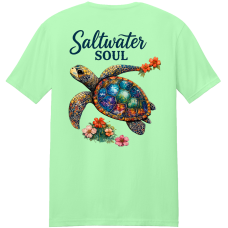 Glass Turtle - Mint - Soft Style Glass Turtle - Mint - Soft Style