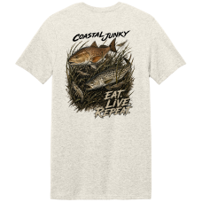 Grass Fish - Heathered Oatmeal - Soft Style Grass Fish - Heathered Oatmeal - Soft Style